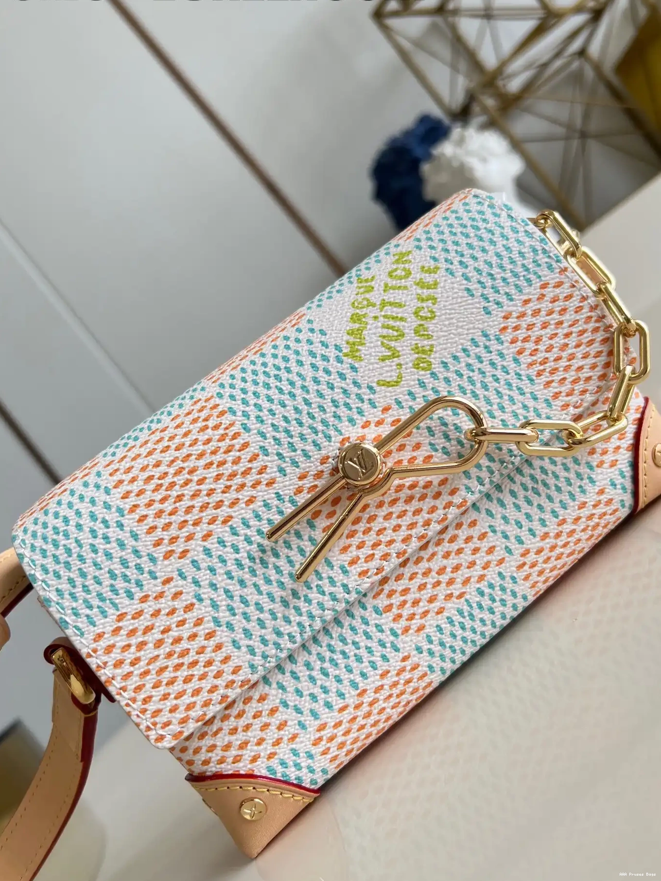 AAA Replica Ru Wearable VUITTON Wallet-18*11*6.5CM LOUIS Steamer 0615